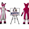 Rose Fox Fursuit Mascot Costume