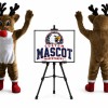 Rudolph Reindeer Christmas Mascot Costume for Christmas Events