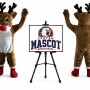 Rudolph Reindeer Christmas Mascot Costume for Christmas Events