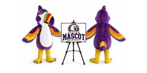 Sam Toucan Mascot Costume Sam Toucan Mascot Costume