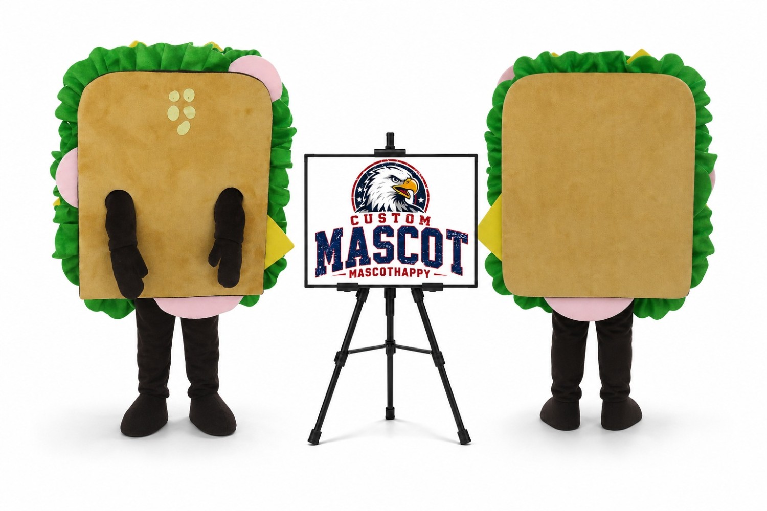 Sandwich Mascot Costume Sandwich Mascot Costume