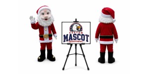 Santa Claus Christmas Mascot Costume for Christmas Events Santa Claus Christmas Mascot Costume for Christmas Events