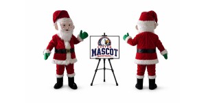 Santa Claus Christmas Mascot Costume for Christmas Events Santa Claus Christmas Mascot Costume for Christmas Events