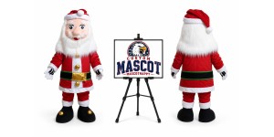 Santa Claus Mascot Costume for Christmas Events Santa Claus Mascot Costume for Christmas Events