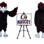 School Falcon Mascot Costume