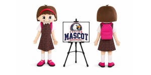 School Girl Mascot Costume School Girl Mascot Costume
