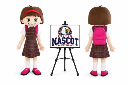 School Girl Mascot Costume
