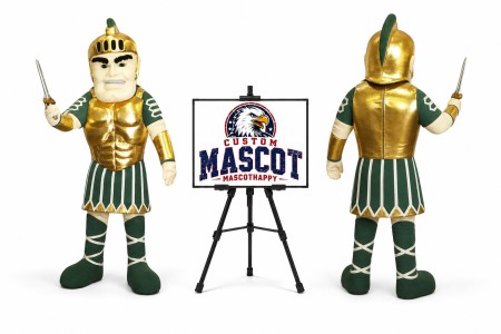 School Spartan Mascot Costume