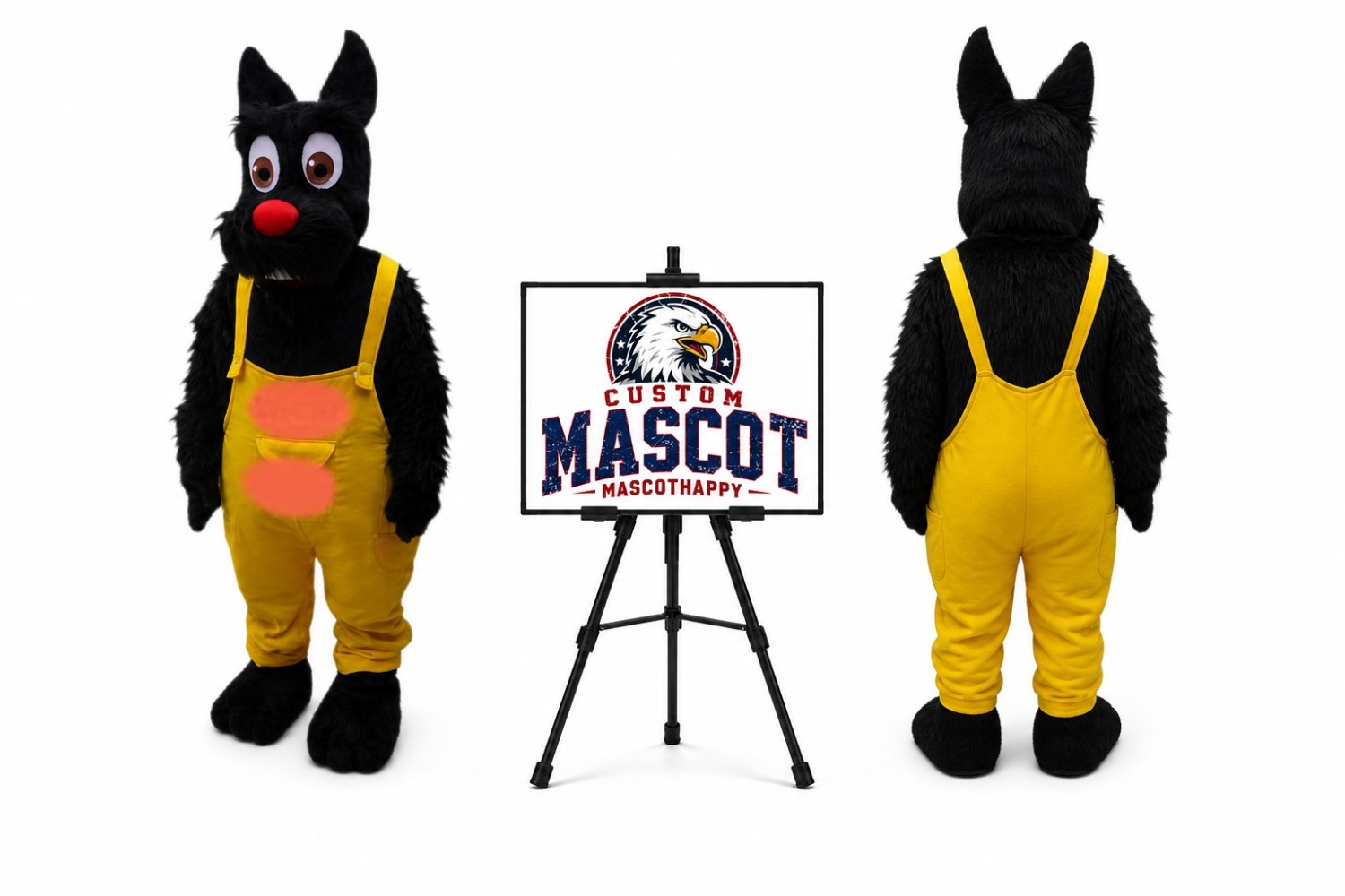 Scottie Dog Mascot Costume Scottie Dog Mascot Costume