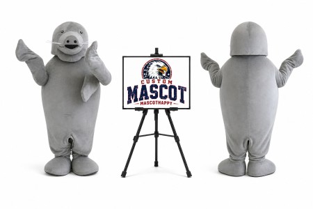 Sea Cow Mascot Costume