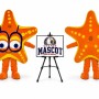 Sea Star Mascot Costume