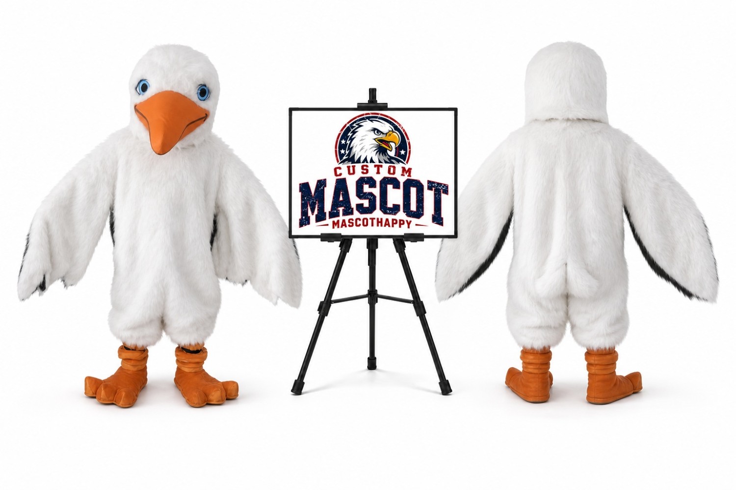 Seagull Mascot Costume Seagull Mascot Costume