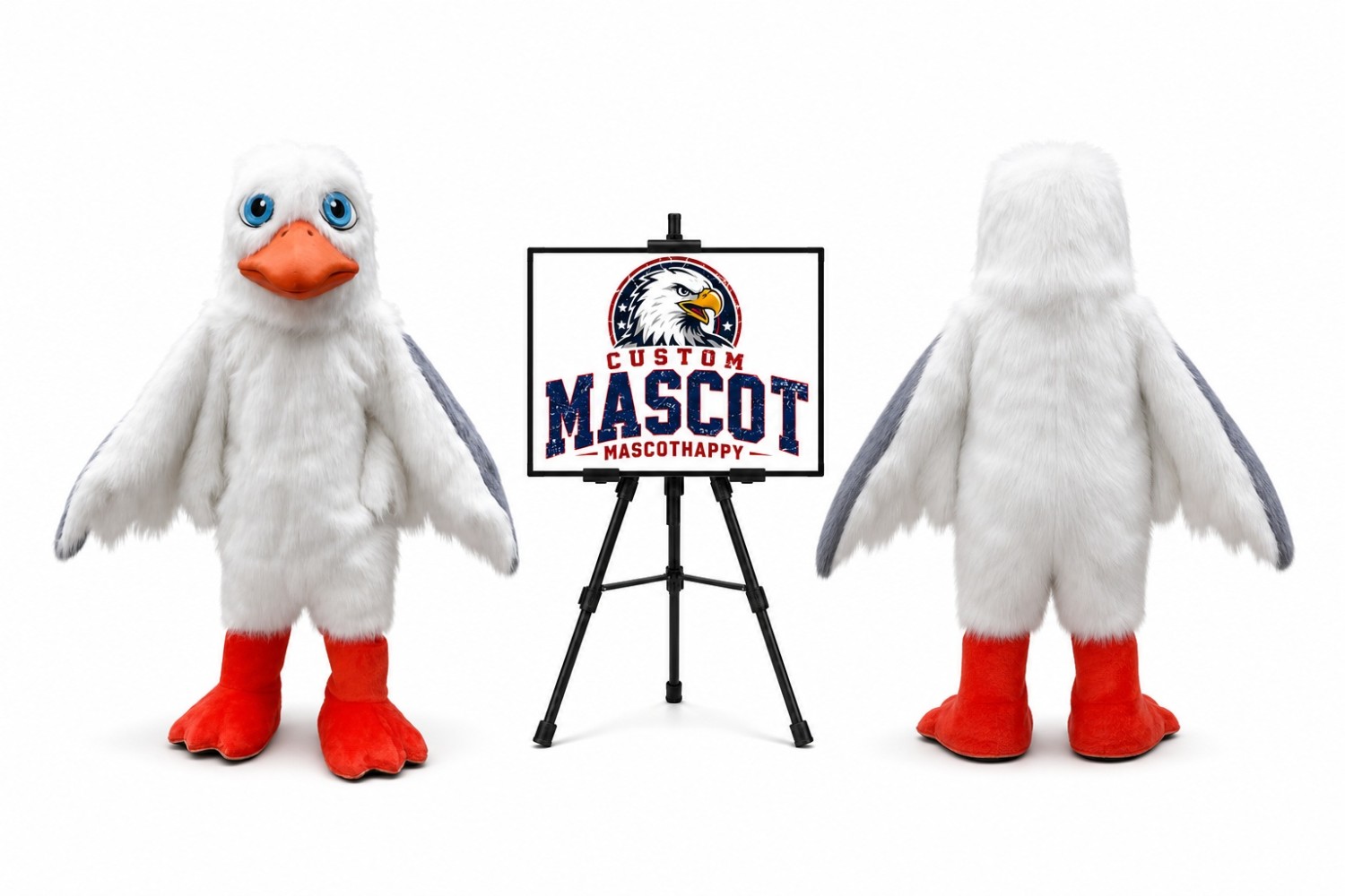 Seagull Mascot Costume