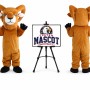 Serious Goat Mascot Costume