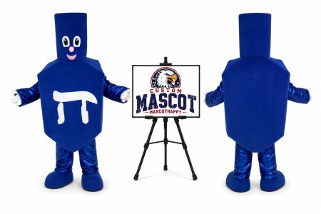 Shabbat Dreidel Party Mascot Costume