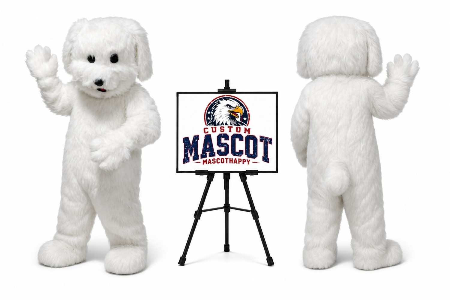 Shaggy Dog Mascot Costume Shaggy Dog Mascot Costume