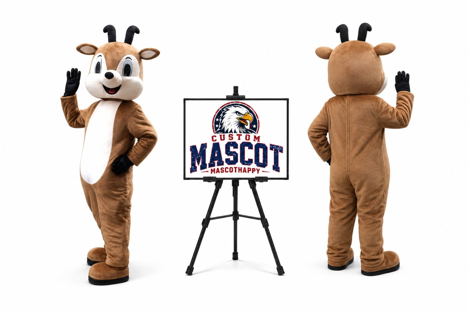 Sheep Goat Mascot Costume Sheep Goat Mascot Costume