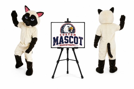 Siamese Cat Mascot Costume