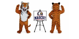 Siberian Tiger Mascot Costume Siberian Tiger Mascot Costume