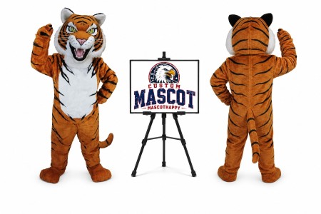 Siberian Tiger Mascot Costume