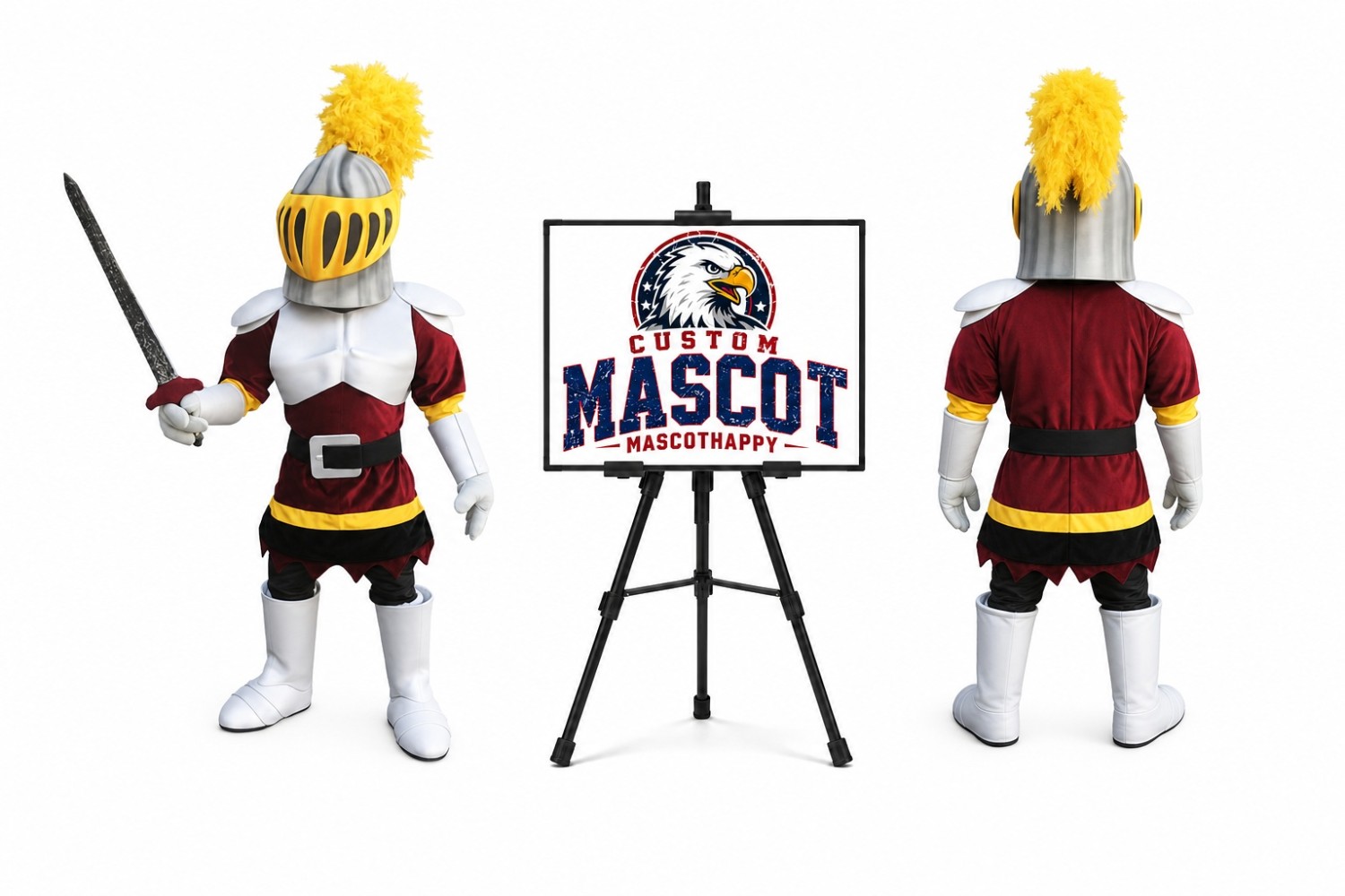 Knight Mascot Costume Knight Mascot Costume