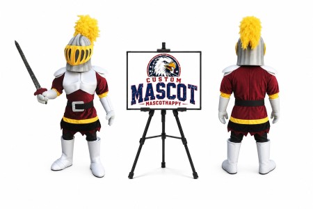 Knight Mascot Costume