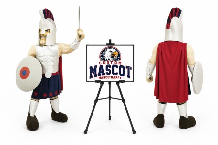 Spartan Titan Trojan Mascot Costume