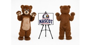 Simulation Fur Bear Mascot Costume