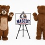 Simulation Fur Bear Mascot Costume
