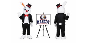 Single Ear Bunny Costume Easter Rabbit Bunny Mascot Costume for Easter Events Single Ear Bunny Costume Easter Rabbit Bunny Mascot Costume for Easter Events