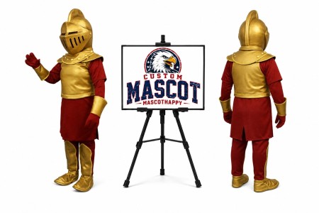 Sir Lance Mascot Costume