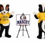 Skunk Girl Mascot Costume