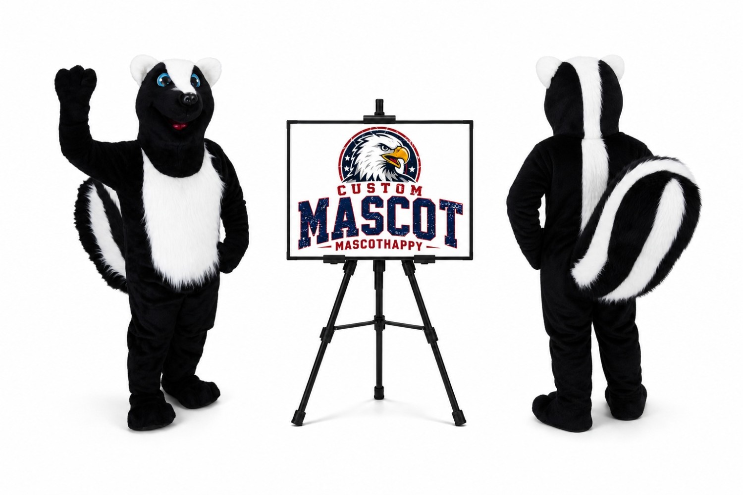 Skunk Mascot Costume Skunk Mascot Costume