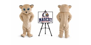 Snow Leopard Mascot Costume