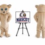 Snow Leopard Mascot Costume