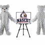 Snow Leopard Mascot Costume