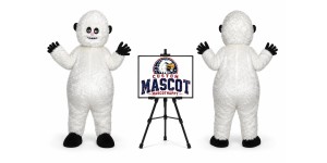 Snow Monster Mascot Costume for Halloween Events Snow Monster Mascot Costume for Halloween Events
