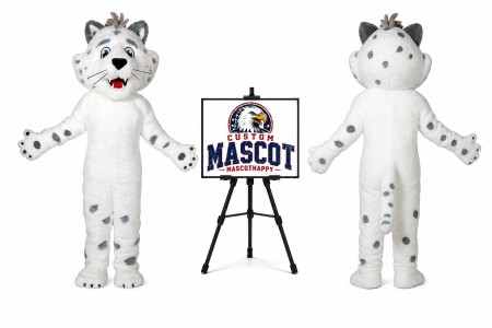 Snow Tiger Mascot Costume