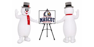 Snowman Christmas Mascot Costume for Christmas Events Snowman Christmas Mascot Costume for Christmas Events