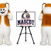 Snowman Mascot Costume for Christmas Events
