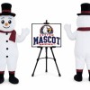 Snowman Mascot Costume for Christmas Events