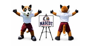 Soccer Fox Mascot Costume Soccer Fox Mascot Costume