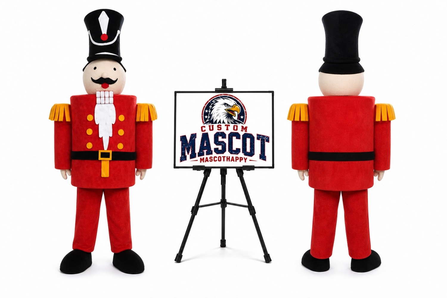 Soldiers Mascot Costume Soldiers Mascot Costume