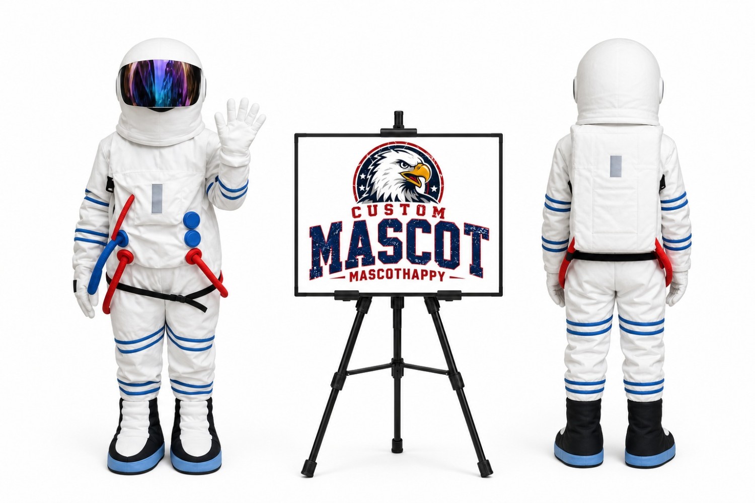 Space Astronaut Mascot Costume Space Astronaut Mascot Costume