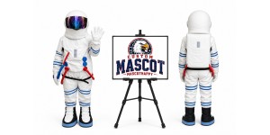 Space Astronaut Mascot Costume Space Astronaut Mascot Costume