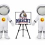 Space Robot Mascot Costume