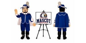Spanish Captain Mascot Costume Spanish Captain Mascot Costume