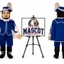 Spanish Captain Mascot Costume