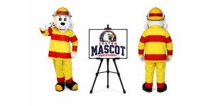 Sparky the Fire Dog Mascot Costume Sparky the Fire Dog Mascot Costume