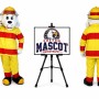 Sparky the Fire Dog Mascot Costume